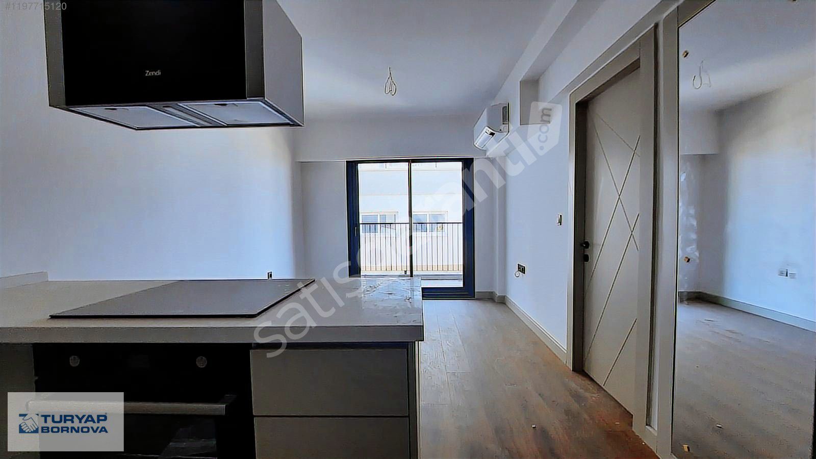 Turyap Bornova'dan Havuzlu Güvenlikli Site İçerisinde 1+1