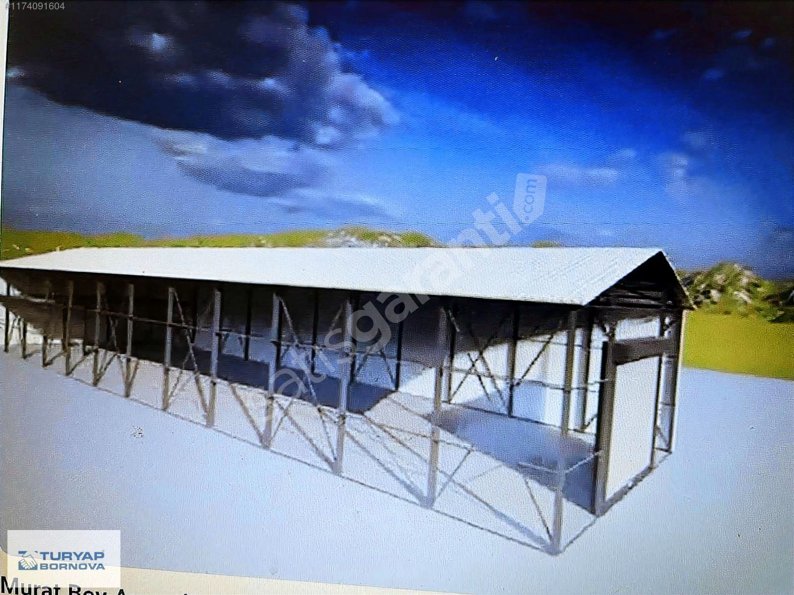 Kemalpaşa Ulucak'da 7800 m2 arsa içerisinde Kiralık Depo