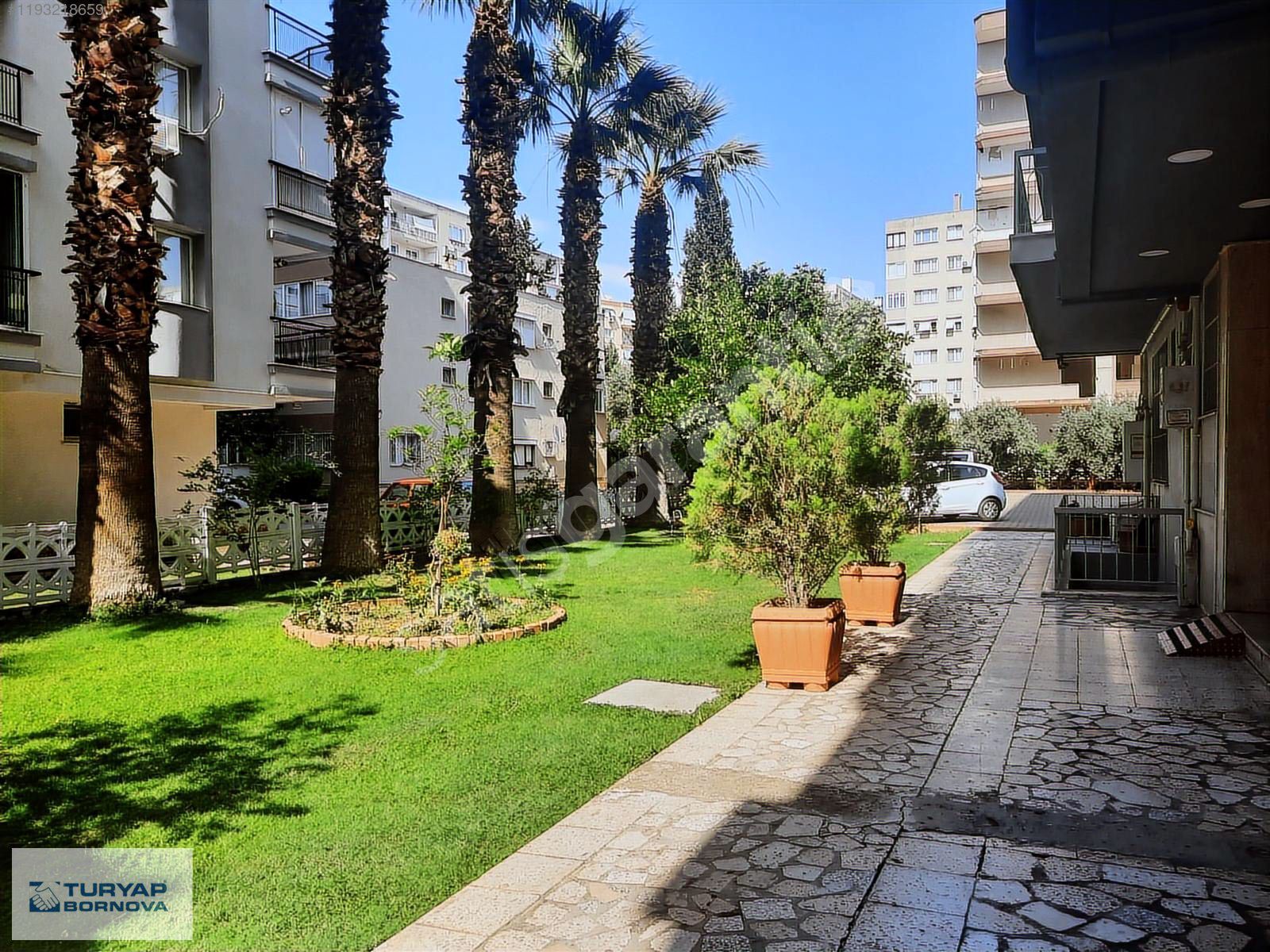 Bayraklı Taşkent'de Park Manzaralı Doğalgaz Kombili 3+1