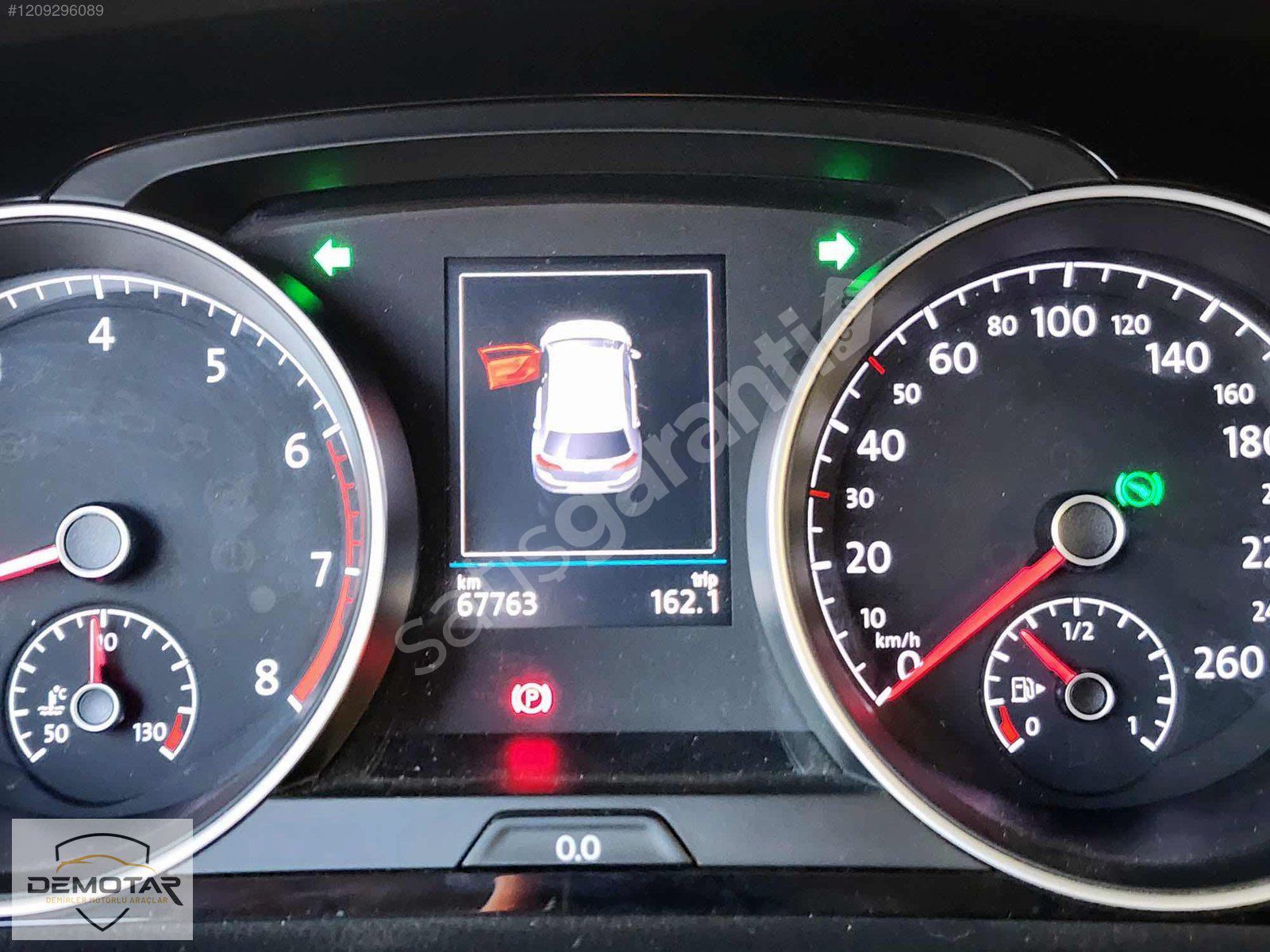 DEMOTAR'DAN BOYASIZ TRAMERSİZ 67 BİNDE VW GOLF 7.5 DSG