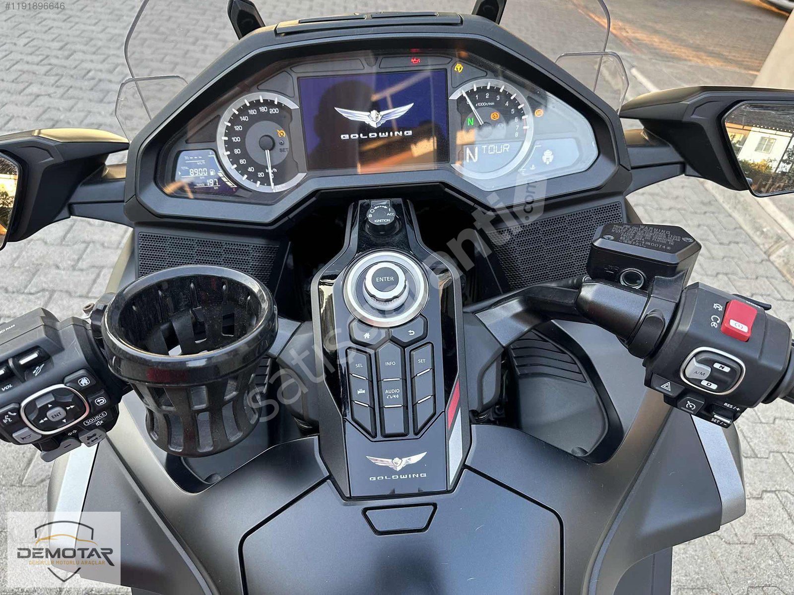 DEMOTAR'DAN HONDA GOLDWİNG BAGGER 8 BİN KM DE