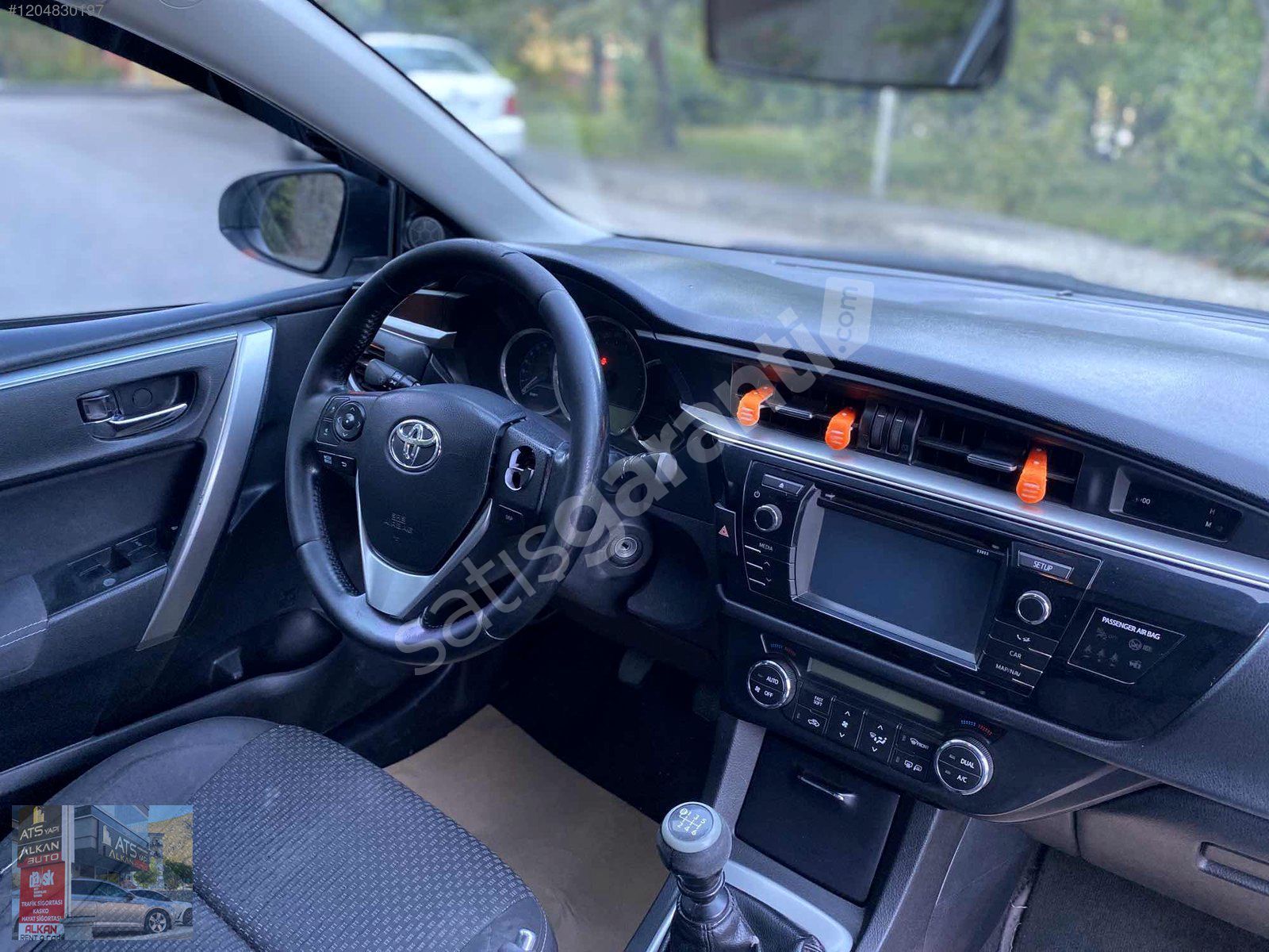 G.ALKAN AUTO'DAN 2015 TOYOTA COROLLA tr en ucuzu