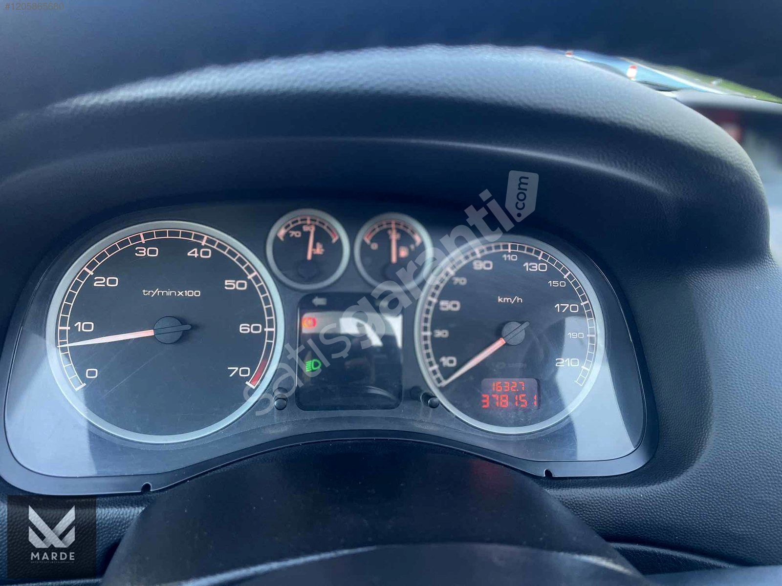 MARDE otomotivden 2004 Model Emsalsiz Peuvgeot 307 1.6 XT LPG'li