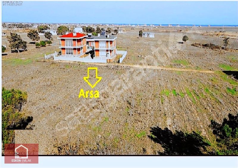 Satılık ARSA Çanakkale BİGA Enginkentte Denize yakın İMARLI ARSA