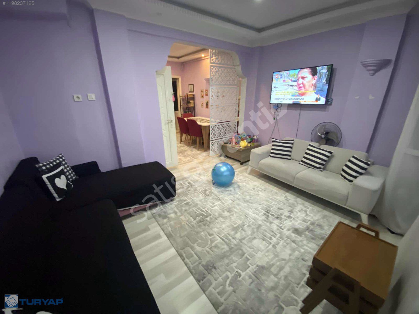 TURYAP ALPHA'DAN HÜRRİYET MH SATILIK DAİRE