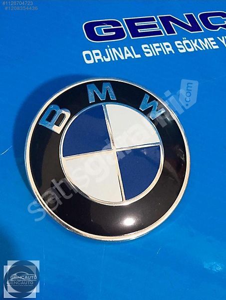 BMW E21 E30 E36 E46 E39 ÖN KAPUT AMBLEM SIFR ORJ OEM 51148132375