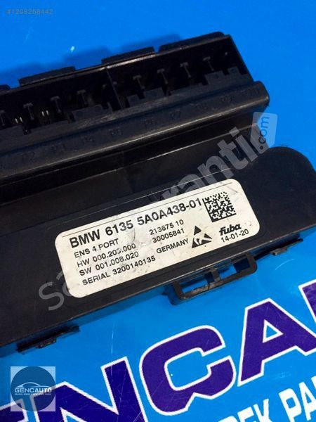 BMW X3 ETHERNET ANAHTAR KUTUSU SÖKME ORJİNAL 61355A0A438