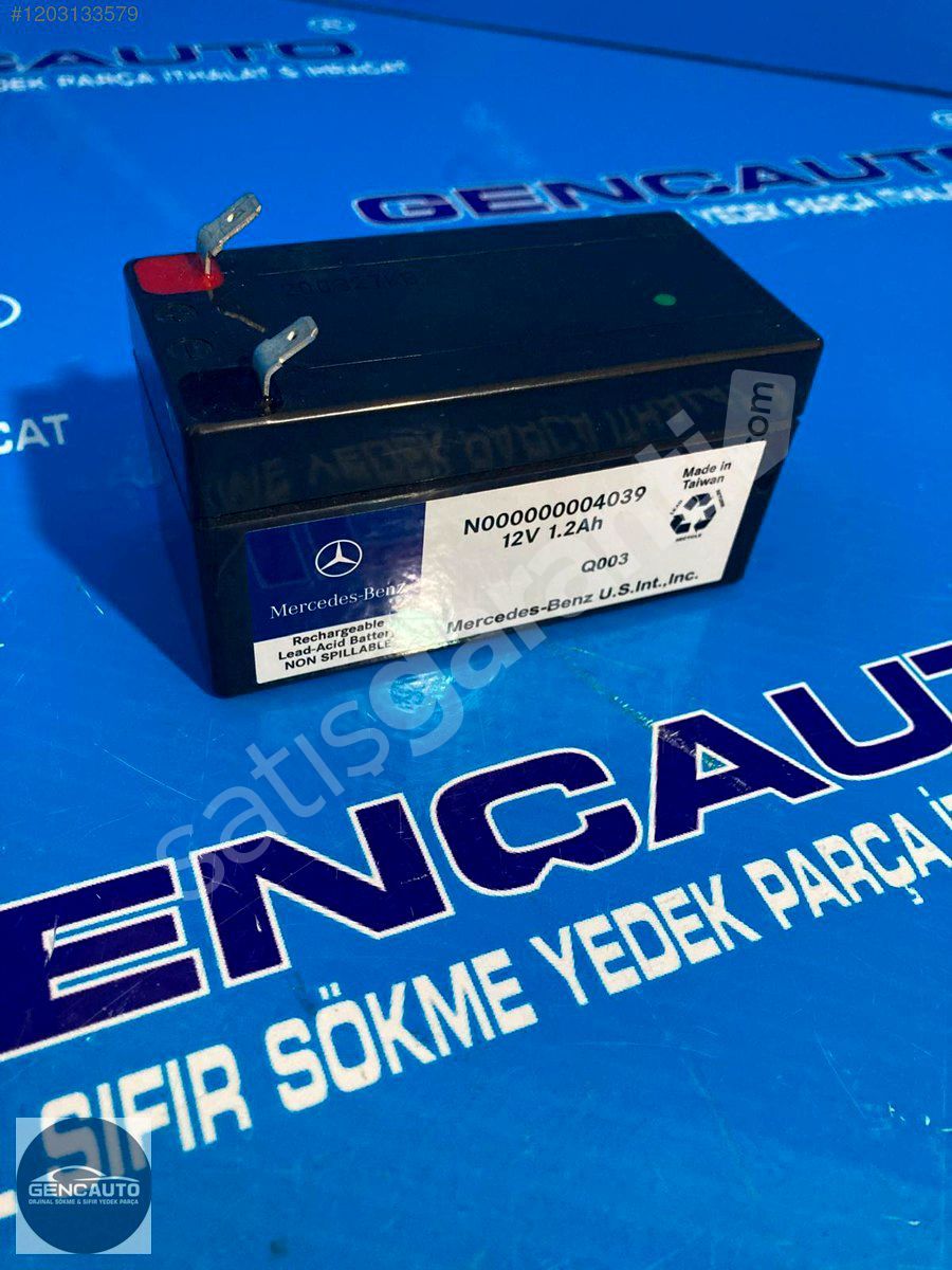 MERCEDES W118 CLA YEDEKLEME AKÜSÜ SIFIR ORJ N000000004039