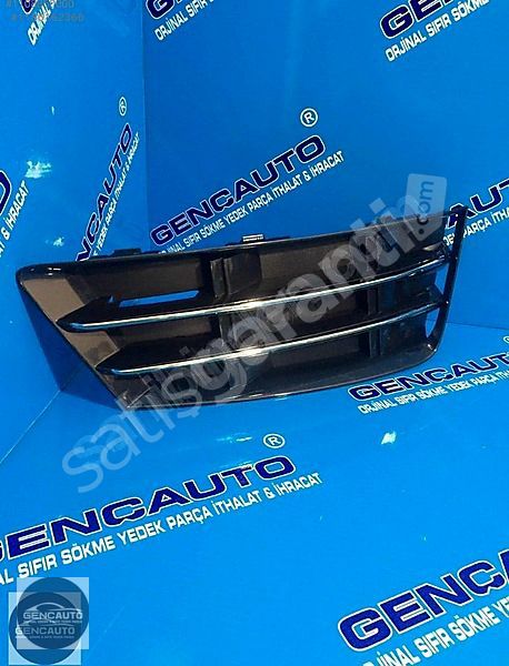 AUDİ A4 ÖN TAMPON SAĞ IZGARA KROMLU TİP SIFIR İTH OEM 8W0807682