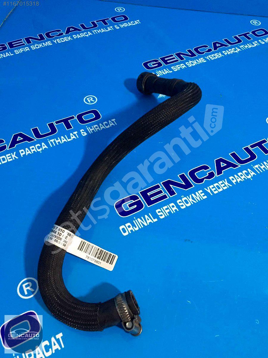 BMW E90 F10 F30 YAKIT GERİ DÖNÜŞ HORTUMU SÖKME ORJ 13537810788