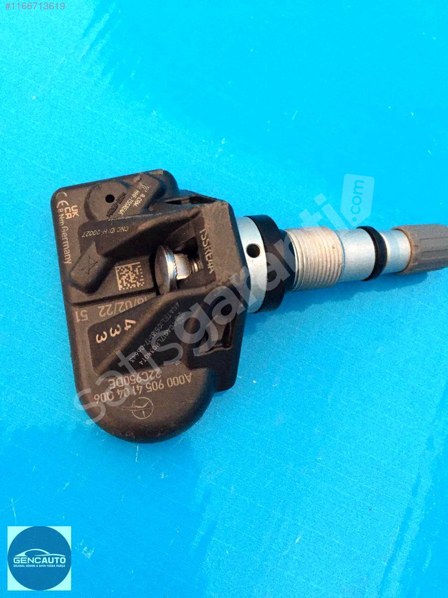 MERCEDES W118 W177 LASTİK BASINÇ ÖLÇER SIFIR ORJ OEM A0009054104