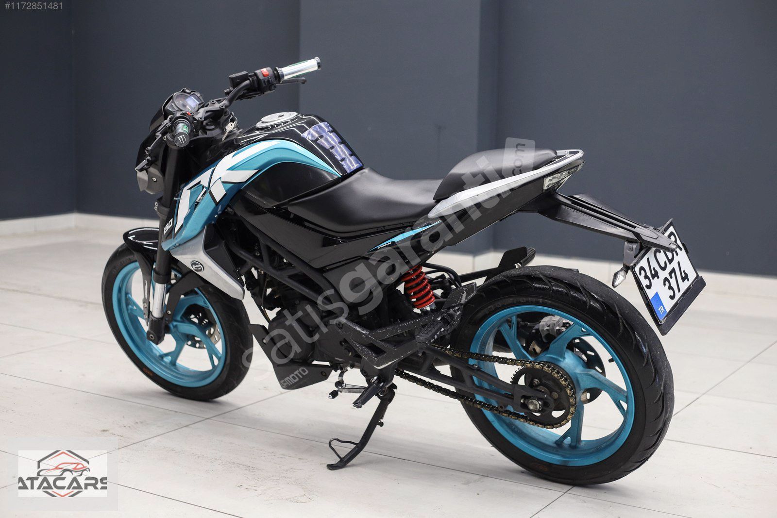 ATA-CARS CFmoto 150NK ÇİFT RENKLİ 12 AY KREDİ KARTI İMKANI