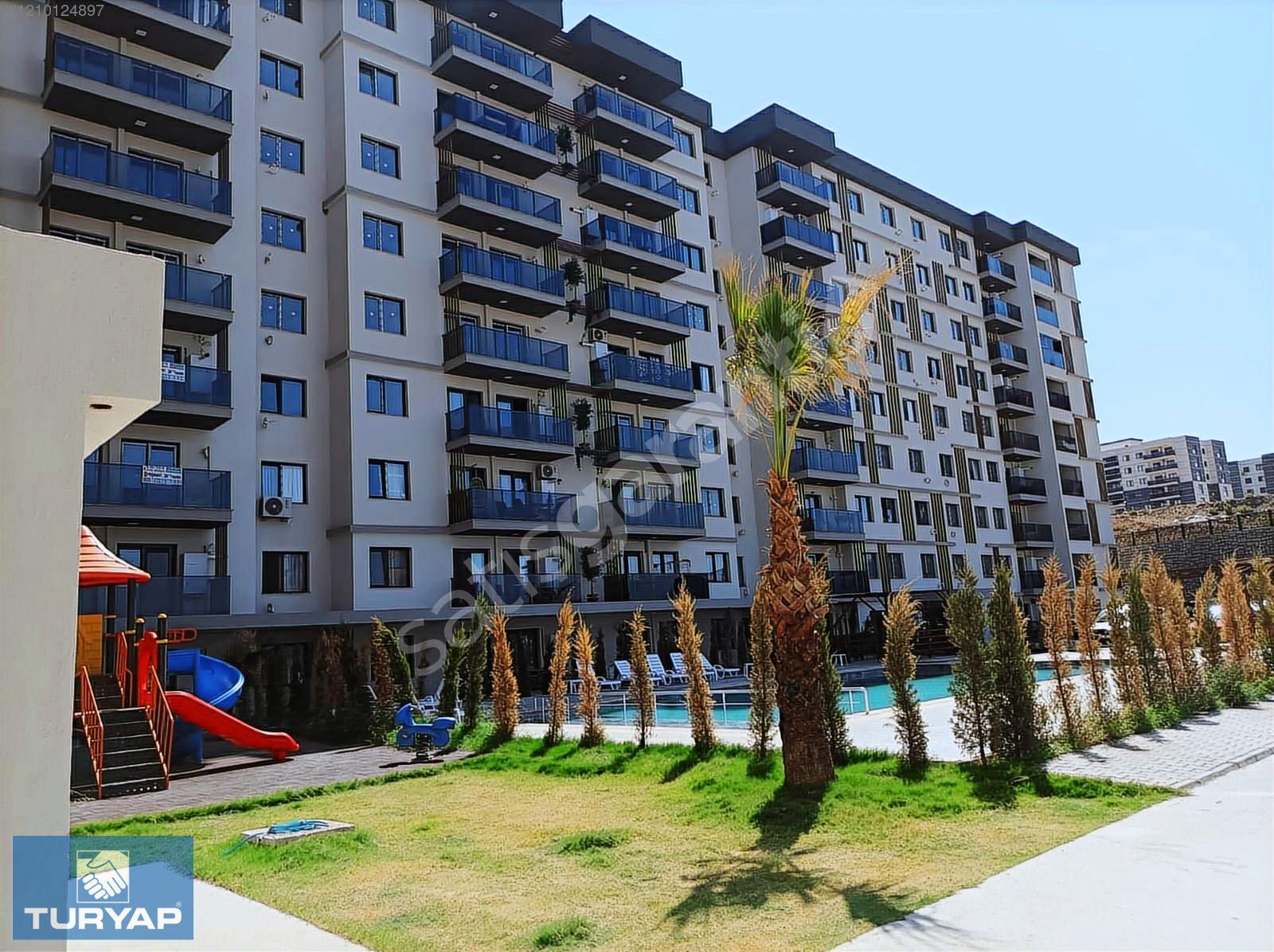 NORTH CİTY DE SİTE İÇİ HAVUZ CEPHE 3+1 SATILIK DAİRE