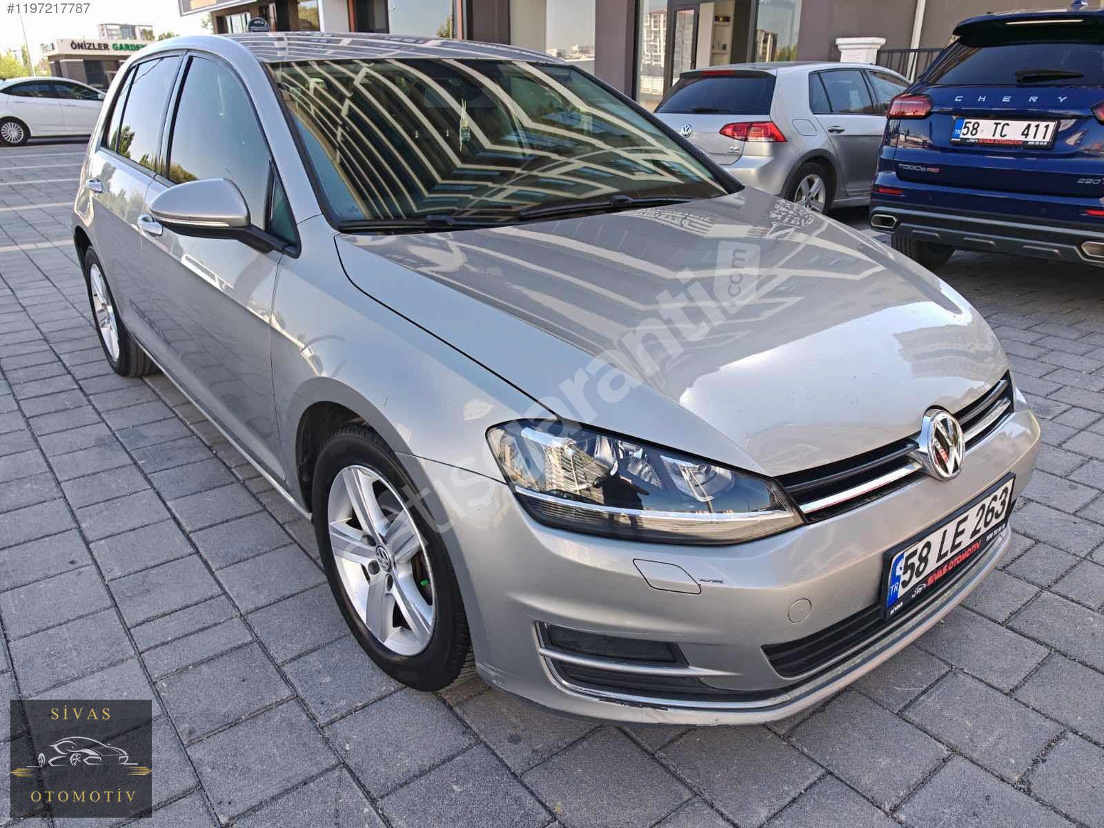 SİVAS OTOMOTİVDEN KREDİ KARTINA 12 TAKSİT İLE OTOMATİK GOLF 7