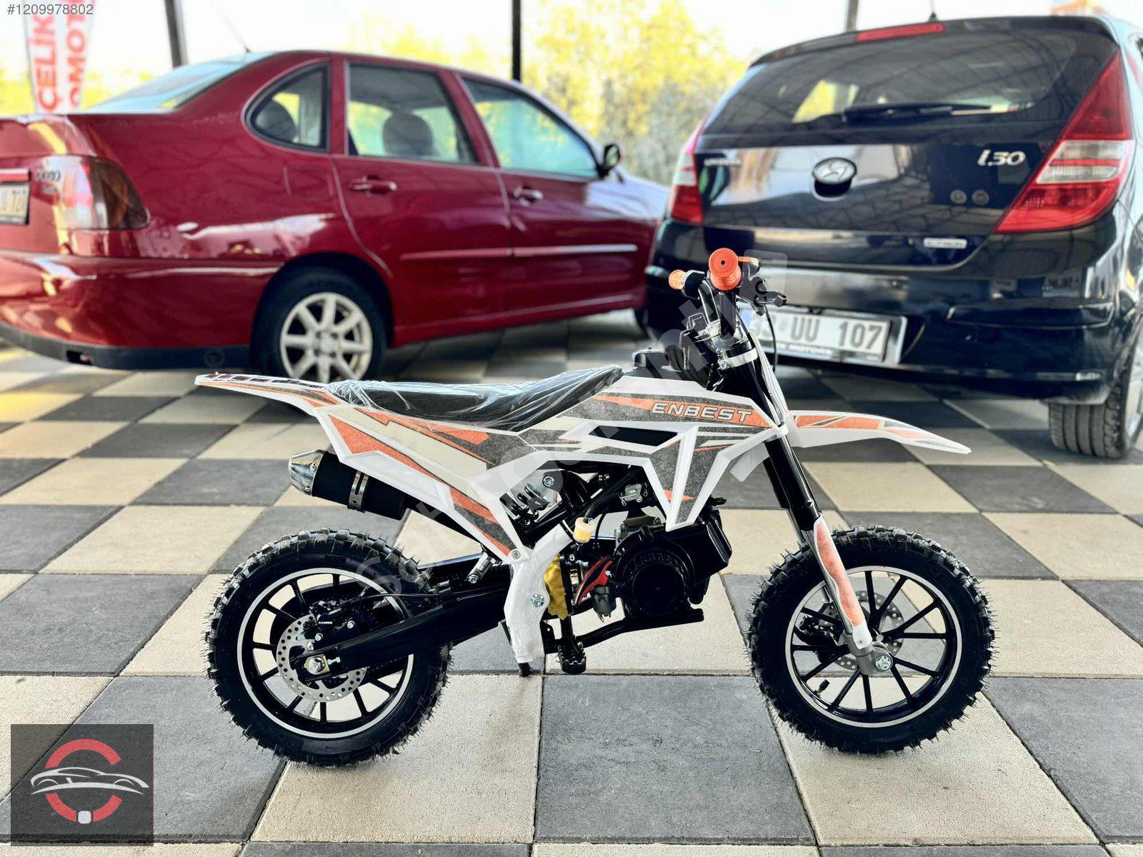 ENBEST 49 CC MİNİ CROSS ÇOCUK MOTORSİKLET(kredi kartı 6 taksit)