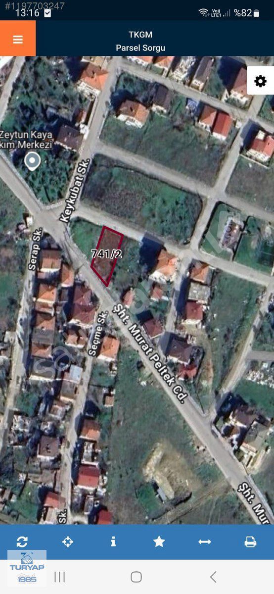 FİYATI DÜŞÜRÜYORUZ MUSTAFA KEMAL PAŞA'DA SATILIK 400 M² ARSA