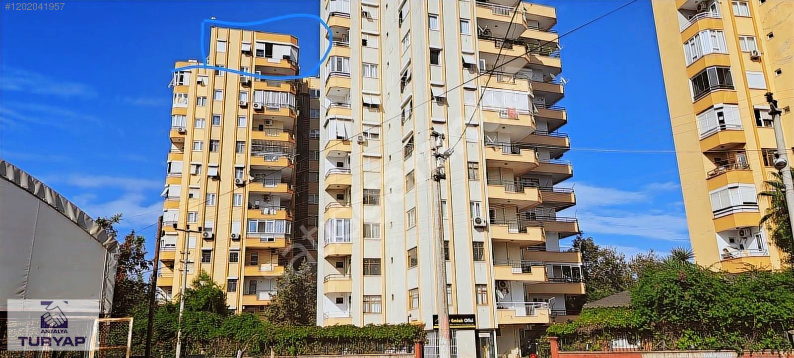 ANTALYA MURATPAŞA DA SATILIK 3+1 GENİŞ DAİRE
