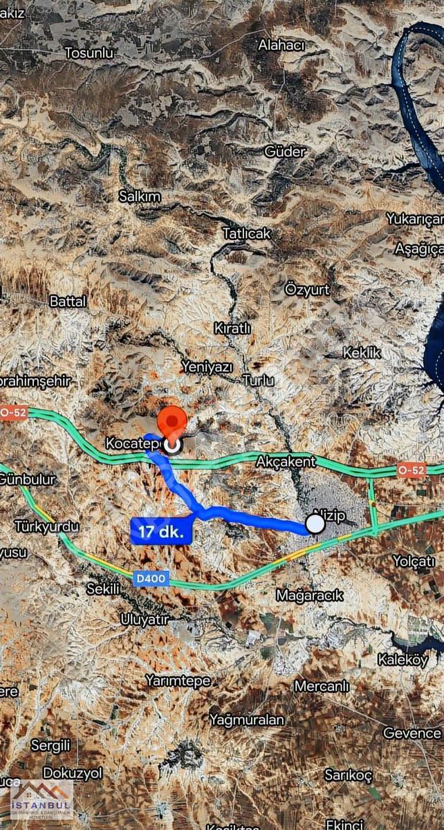 NİZİP KOCATEPE KÖYÜNDE SATILIK TARLA