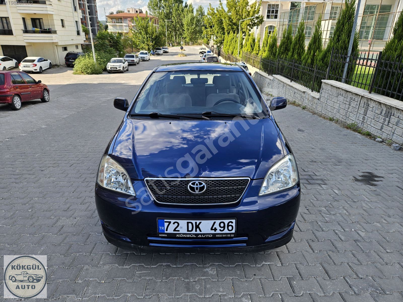 -KÖKGÜL AUTO- 2004 67.000 KM SUNROFFLU COROLLA KARTA TAKSİT