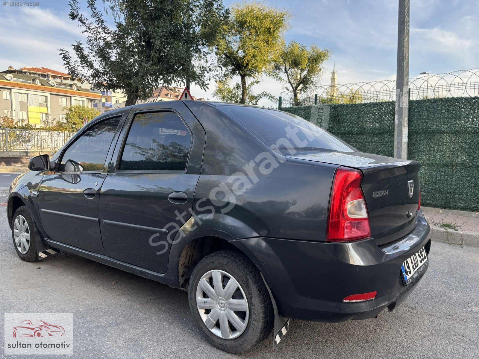 2012 BENZİN LP G Lİ DACİA LOGAN 1.6 MPİ MOTOR KLİMALI SEDAN