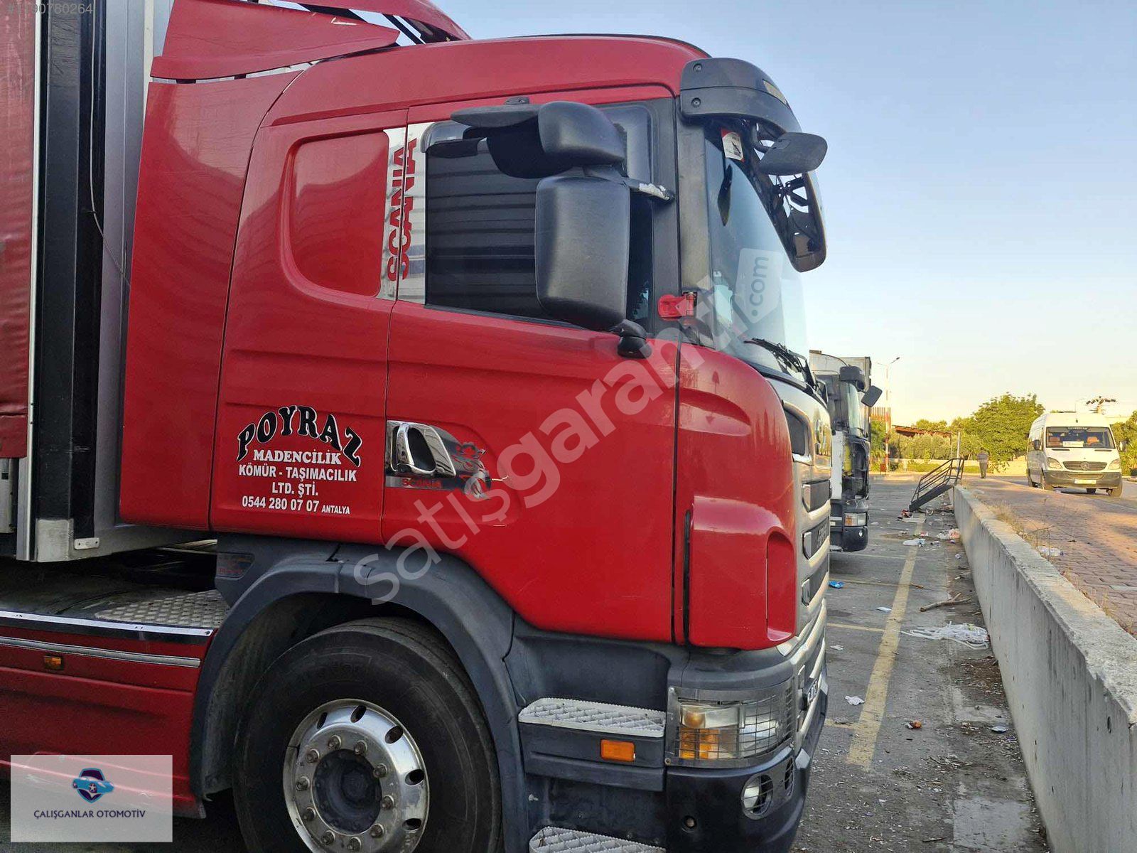 ÇALIŞGANLAR DAN 2011 SCANİA G420 E4 RETARDER ALCOA
