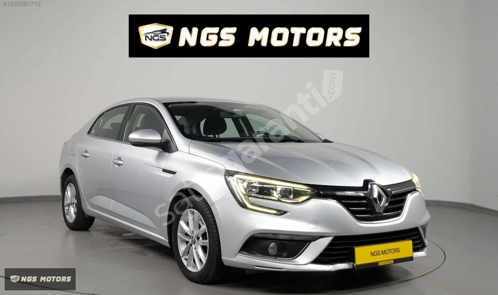 NGS MOTORS MEGANE TOUCH 1.5 BLUEDCİ YETKİLİ SERVİS BAKIMLI