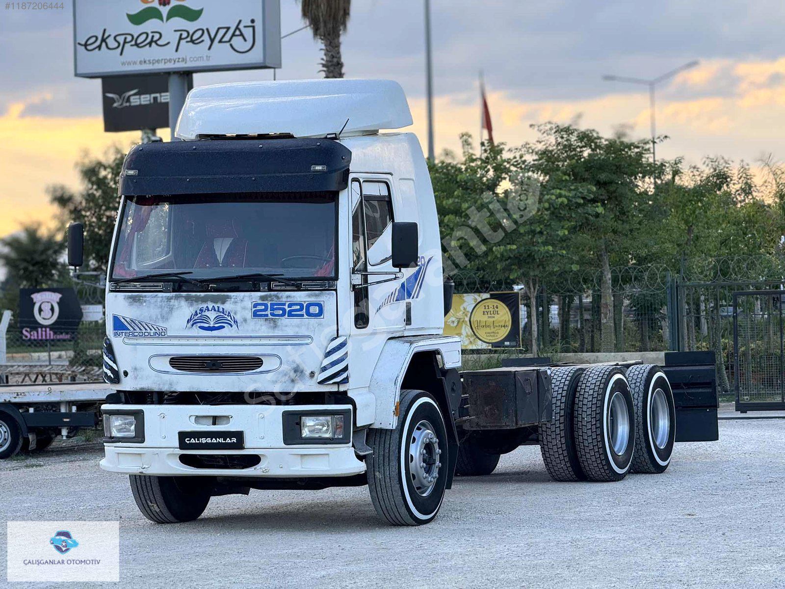 ÇALIŞGANLAR DAN 1998 FORD CARGO 2520 ŞAHİN BAKIŞLI ŞASİ
