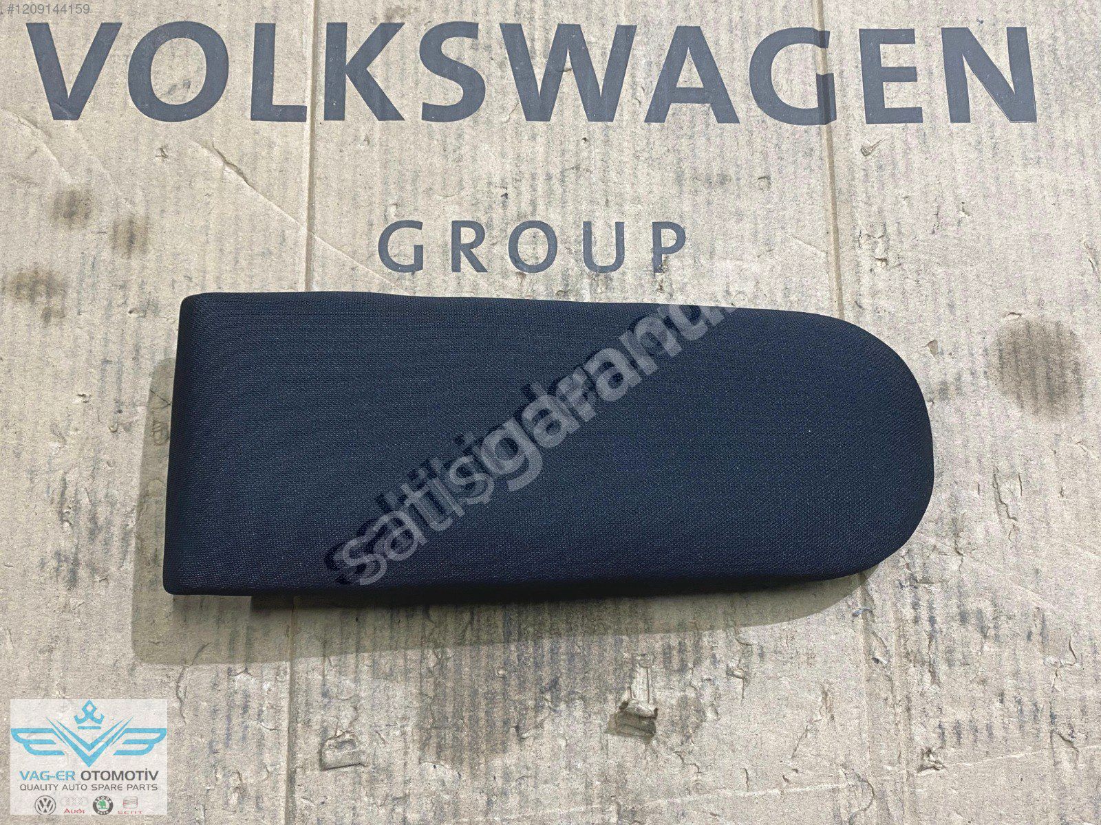 PASSAT B5 KOL DAYA KOLÇAK ÜST KAPAK 1997-2000 SİYAH KUMAŞ