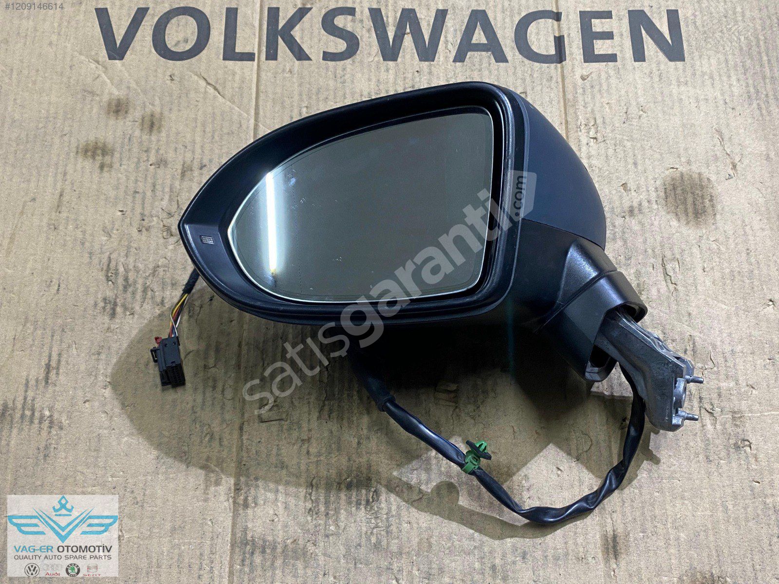 VW PASSAT B8 2016 SOL AYNA KOMPLE 3G1857507DB / ORJ HATASIZ