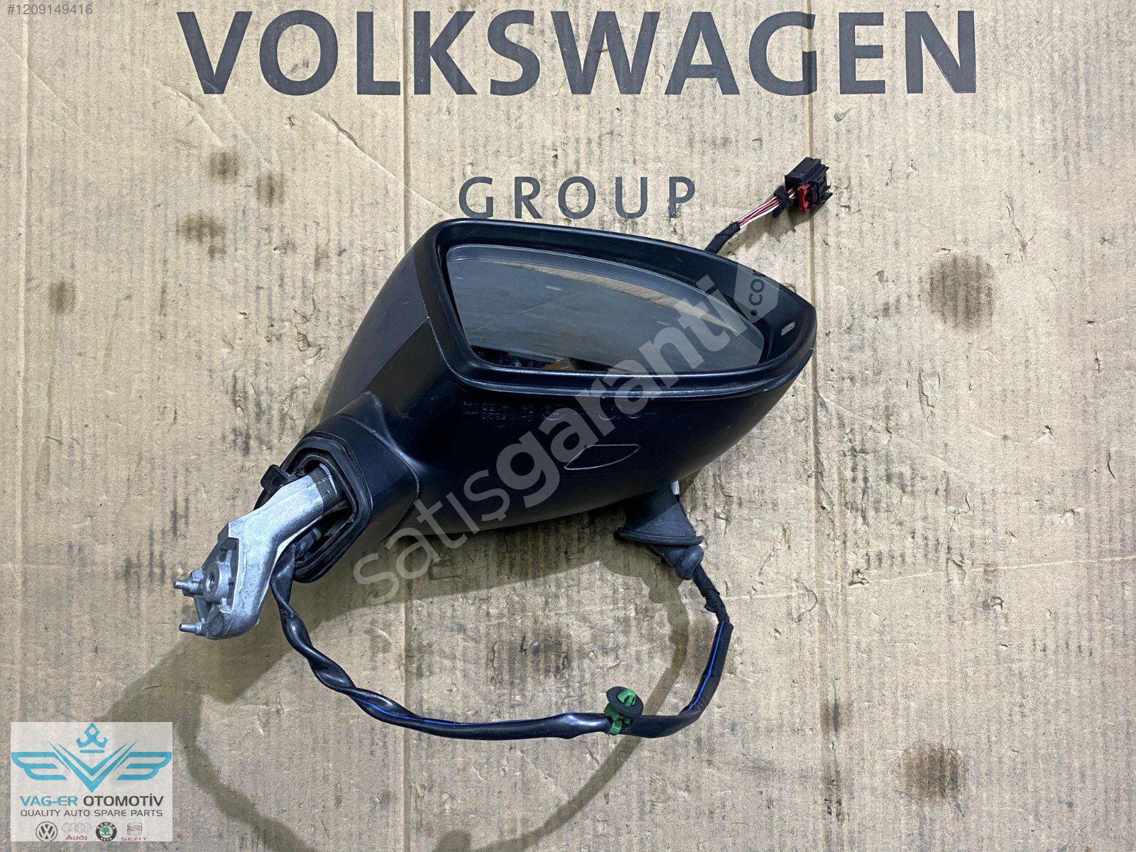 VW PASSAT B8 2017 SAĞ AYNA KOMPLE 3G1857508DB / ORJ HATASIZ