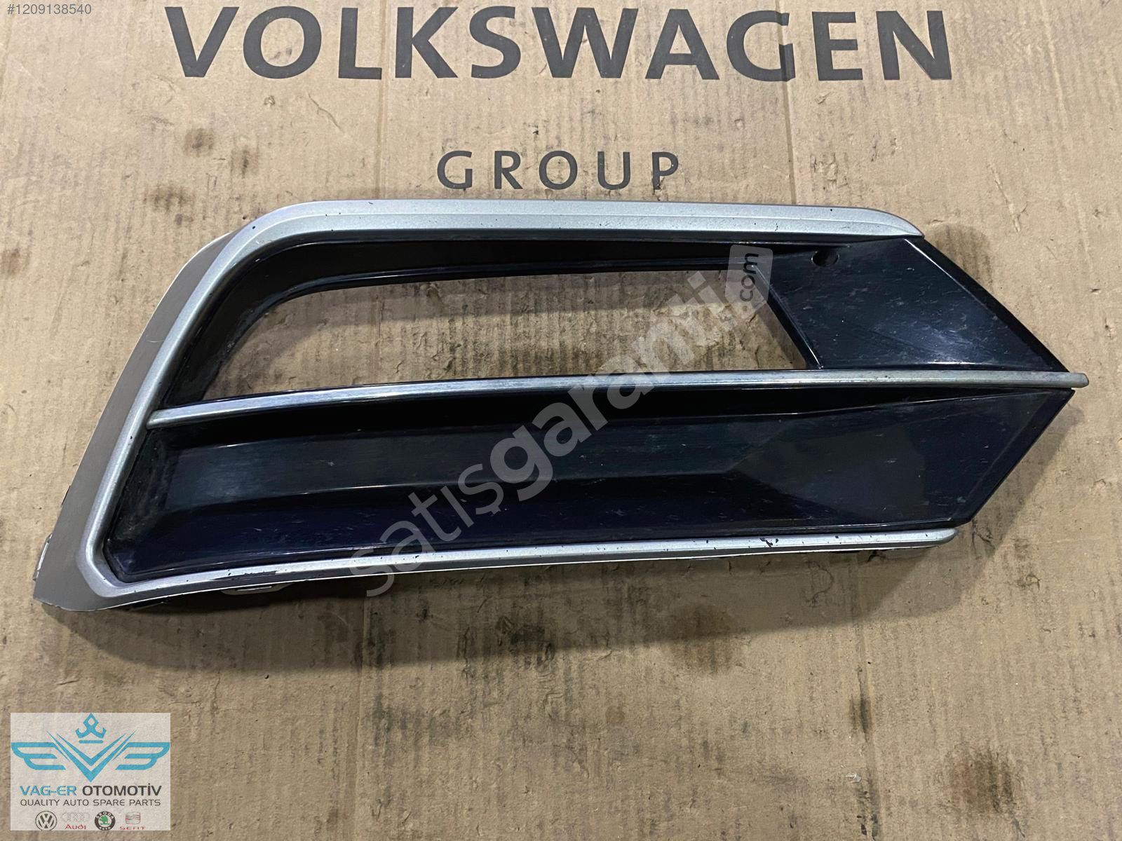 VW PASSAT B8 R LİNE 2018 MODEL SAĞ SİS KAPAĞI TAMPON IZGARASI KR