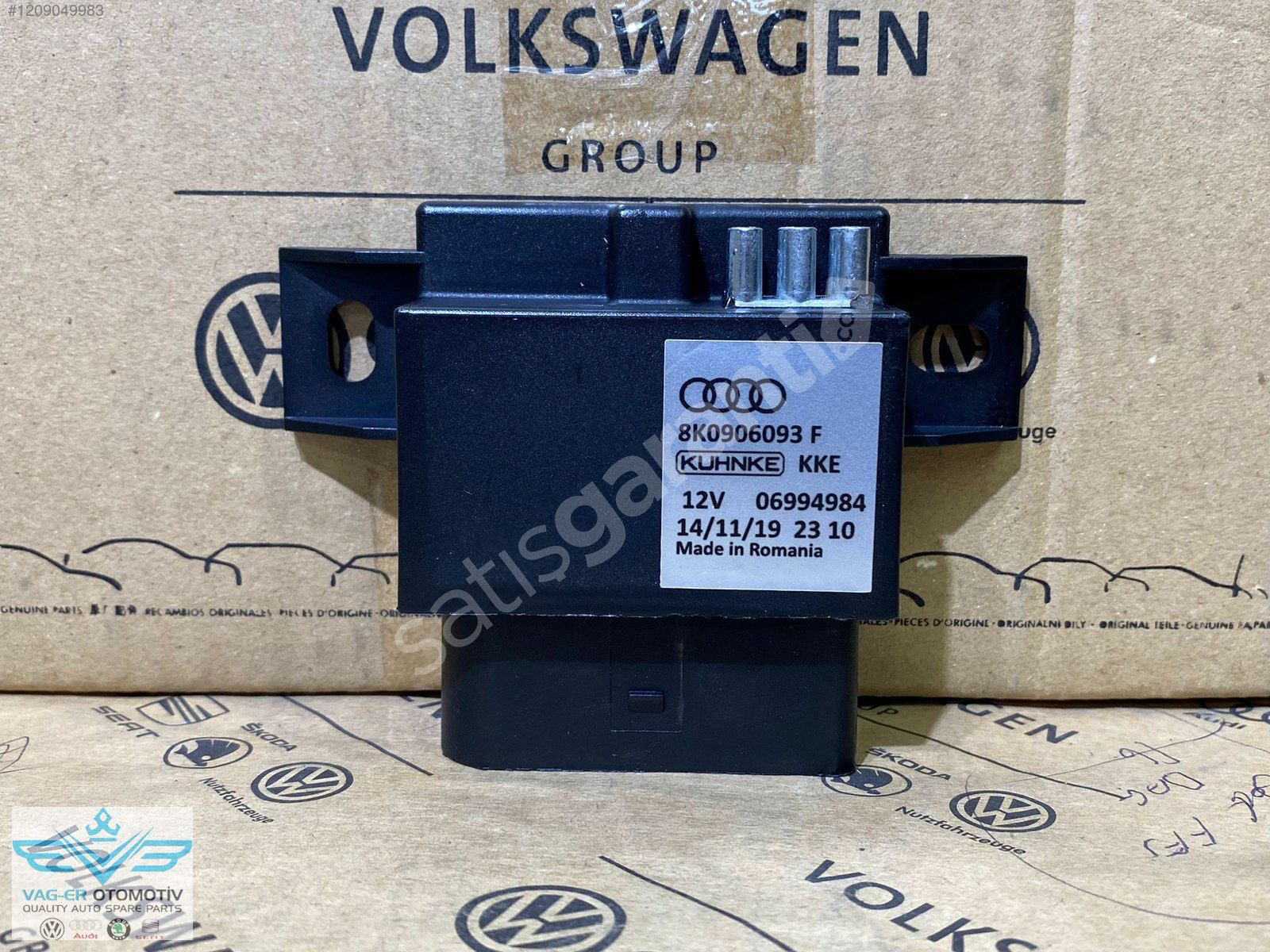 A4 A5 Q5 CADDY YAKIT POMPA KONTROL MODÜLÜ BEYNİ BEYİN 8K0906093D