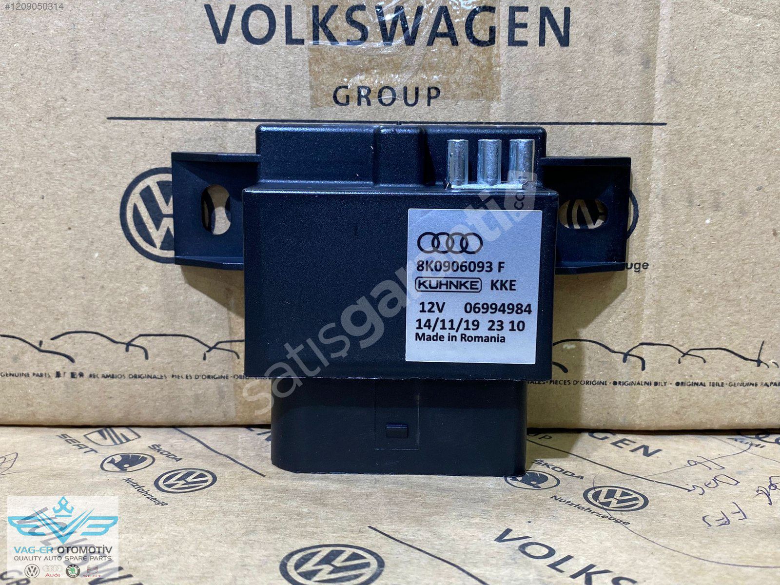 A4 A5 Q5 CADDY YAKIT POMPA KONTROL MODÜLÜ BEYNİ BEYİN 8K0906093H