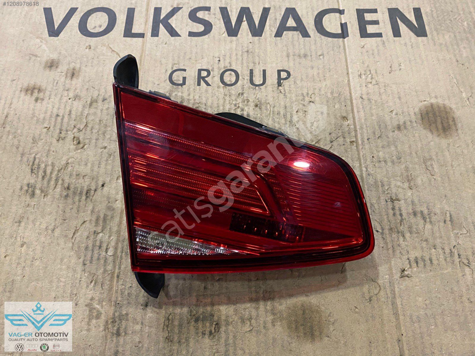 VW PASSAT B8 2018 MODEL ARKA SOL İÇ STOP LAMBASI 3G5945093B / OR