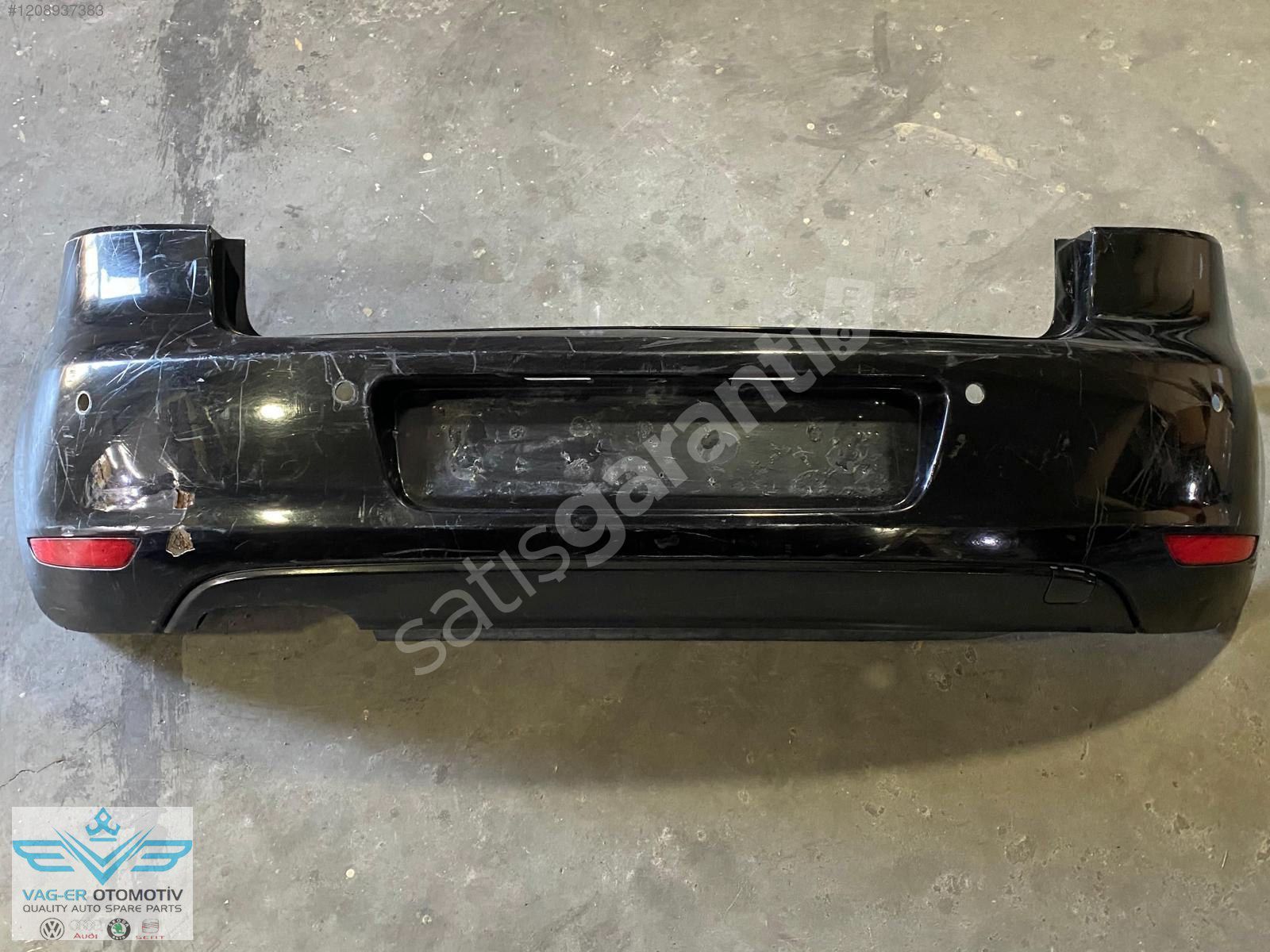 VW GOLF 6 2011 ARKA TAMPON REFLEKTÖR SPOYLER KOMPLE 5K6807421
