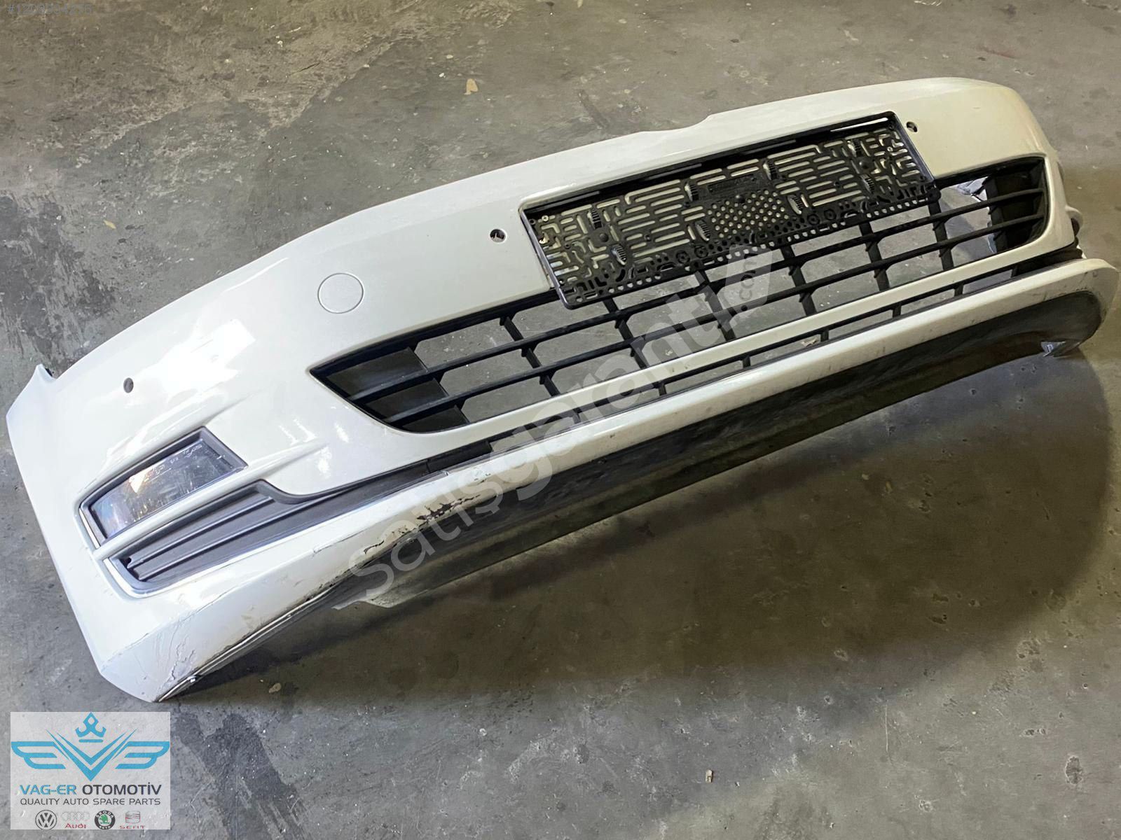 VW GOLF 7 2015 ÖN TAMPON KOMPLE BEYAZ HATASIZ 5G0807217BN