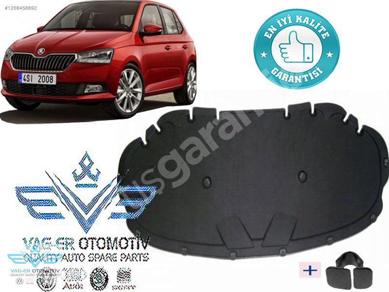 SKODA FABİA 2015-2018 ARASI KAPUT İZOLASYONU KEÇESİ 6V0863831
