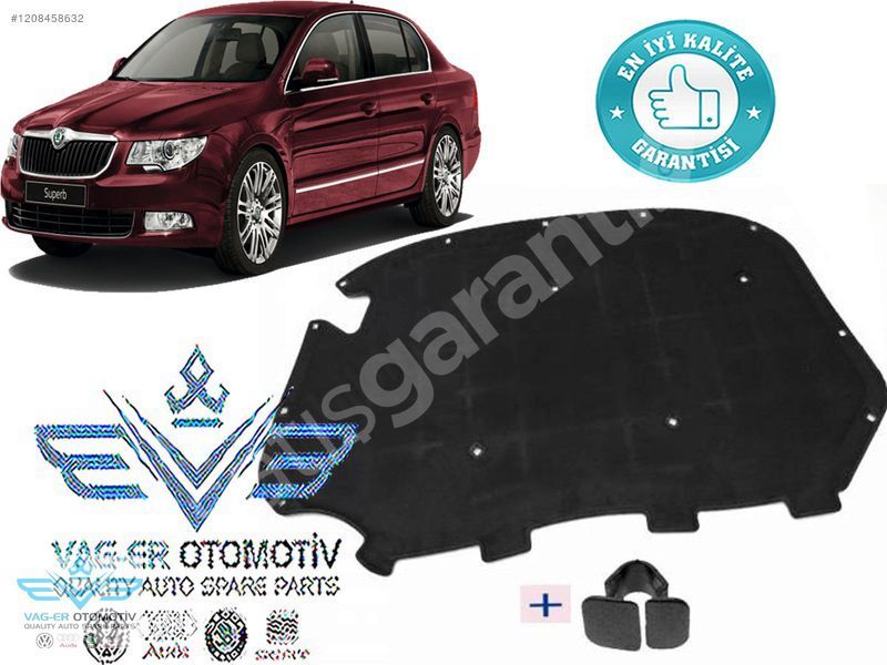 SKODA SUPERB 2009-2012 ARASI KAPUT İZOLASYONU KEÇESİ 3T0863831A