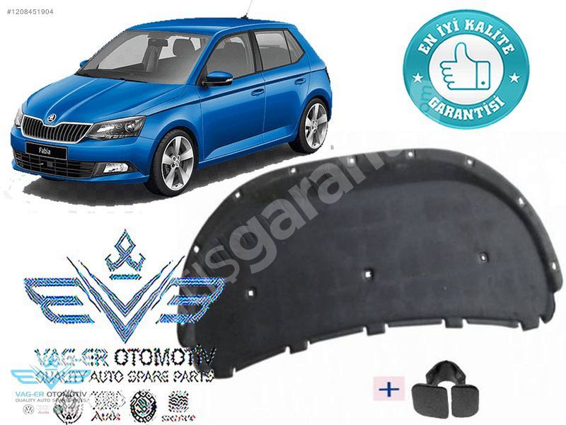 SKODA FABİA 2008-2014 ARASI KAPUT İZOLASYONU KEÇESİ 5J0863831