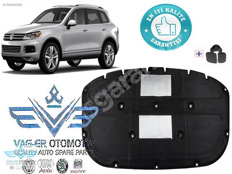VW TOUAREG 2011-2014 ARASI KAPUT İZOLASYONU KEÇESİ 7P6863831A