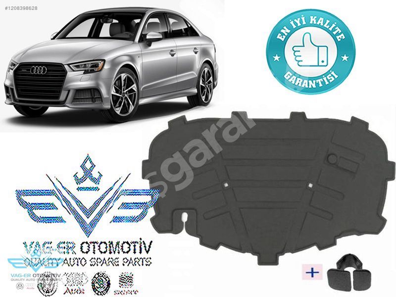 AUDİ A3 SEDAN 2017-2020 ARASI KAPUT İZOLASYONU KEÇESİ 8V0863825