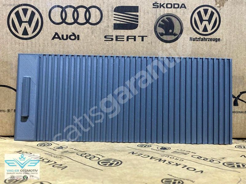GOLF 5 SÜRGÜLÜ BARDAKLIK KOYMA KABI PERDESİ PERDE GRİ
