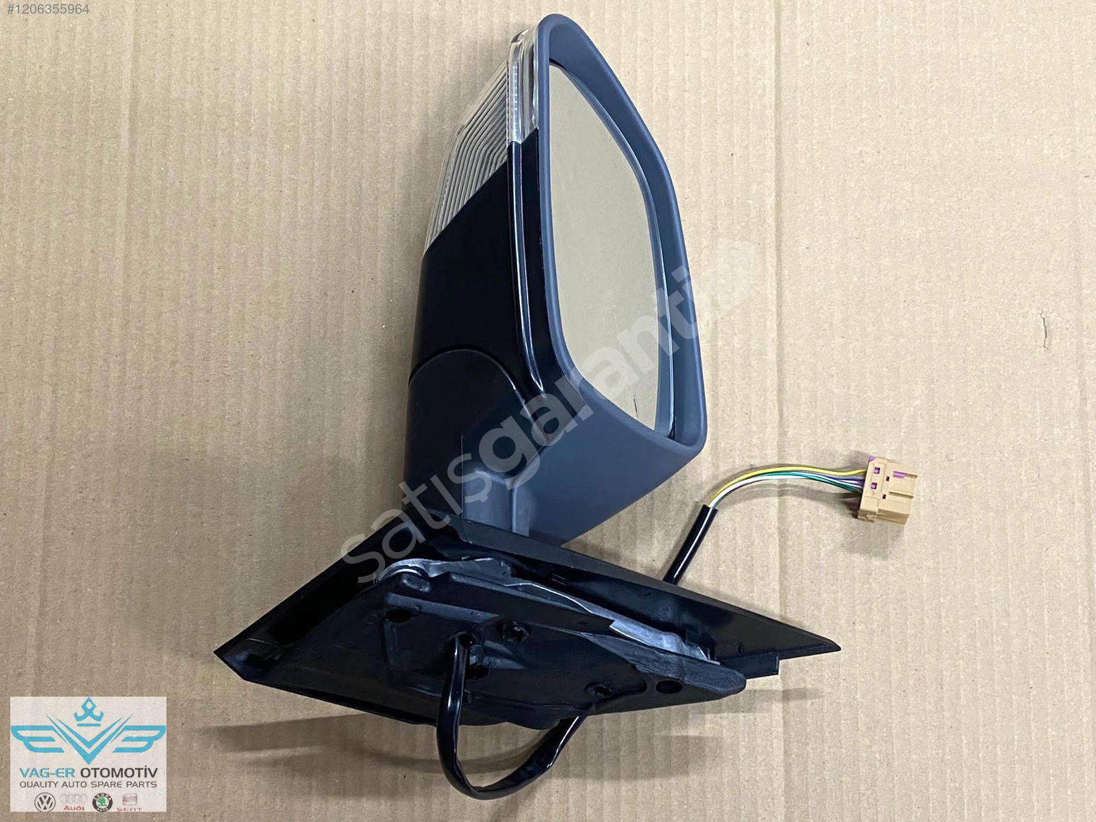 VW POLO 2005-2009 SOL DIŞ DİKİZ YAN AYNA KAPAĞI KAPAK CAM