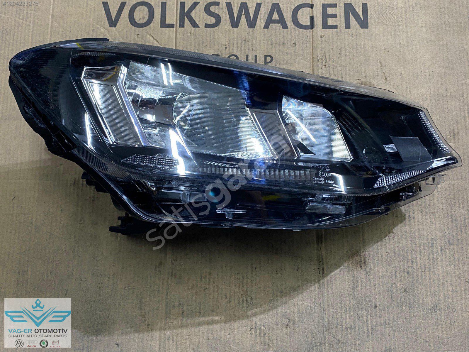 VW CADDY 2021 MODEL SAĞ FAR LEDSİZ 2K8941006B / TAİWAN SIFIR