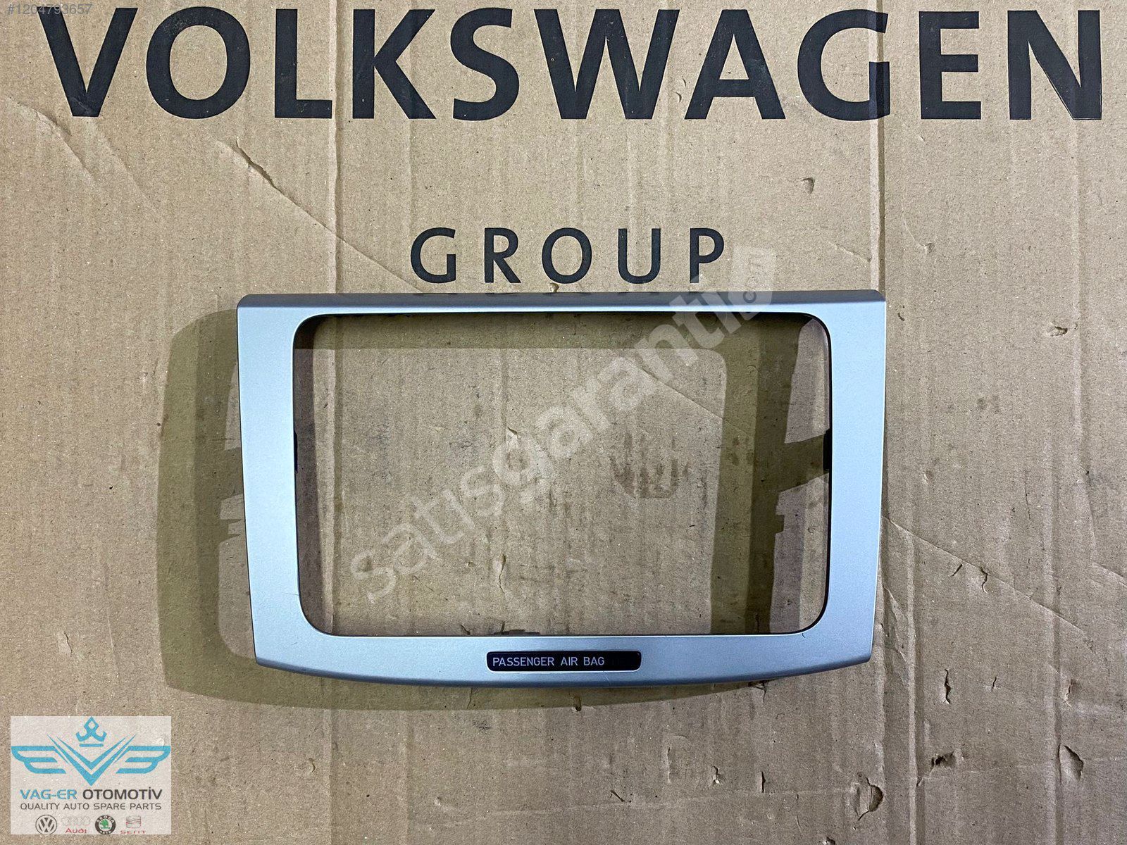 VW PASSAT B6 2006-2011 TEYİP TEYP ÇERÇEVESİ İSKELETİ 3C0858069AE