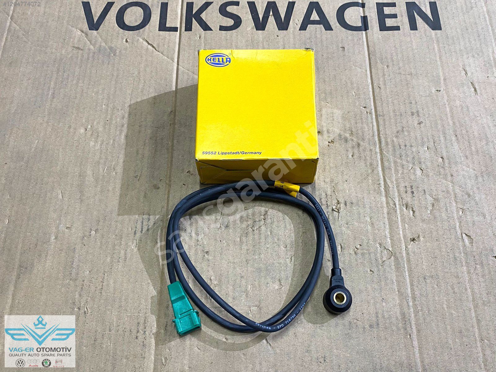 VW PASSAT B3 B4 VURUNTU SENSÖRÜ KABLOLU 071905377 6PG009108-341