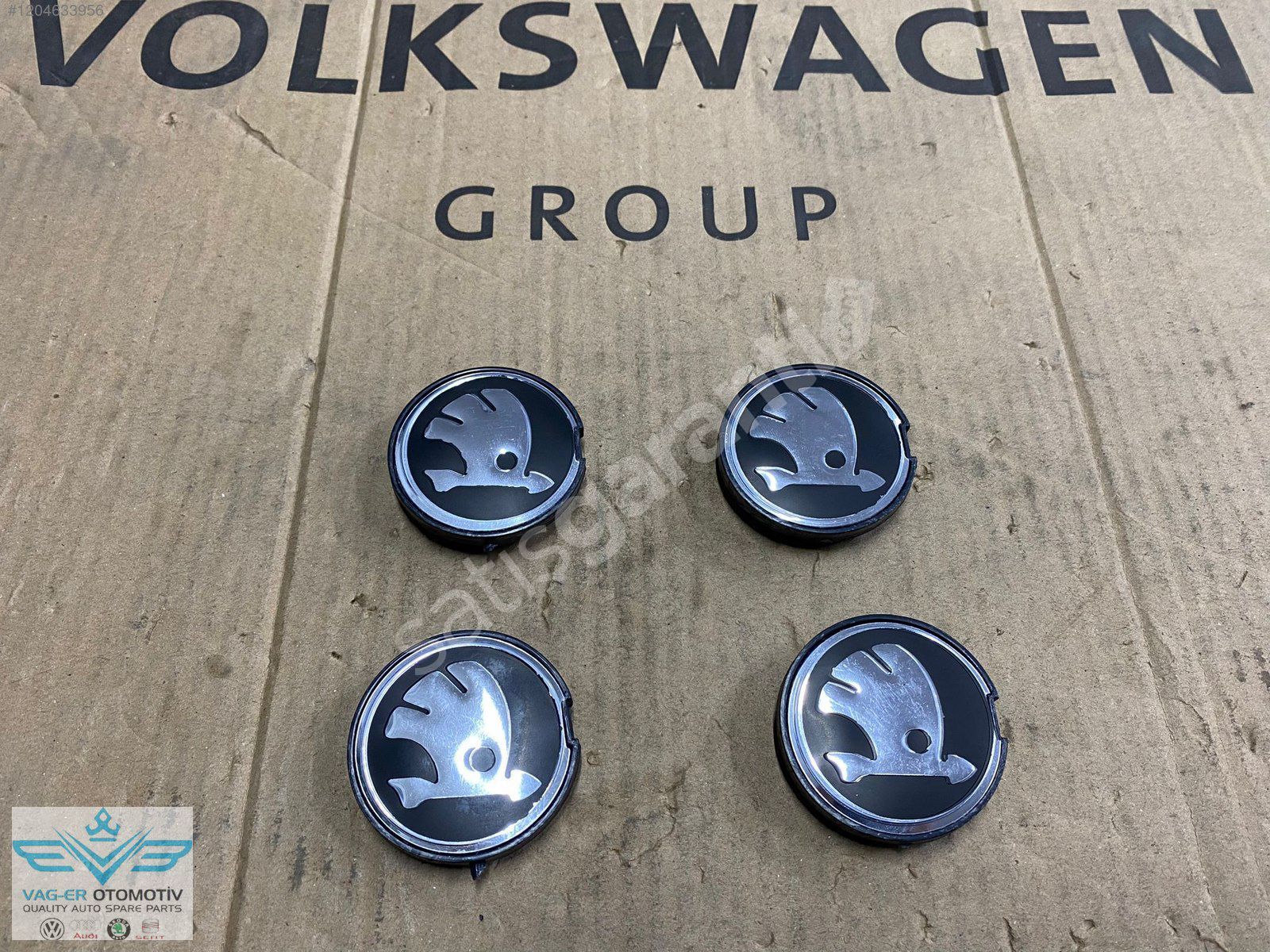 SKODA KODİAQ TEKERLEK JANT GÖBEK ARMASI LOGOSU TKM 5JA601151