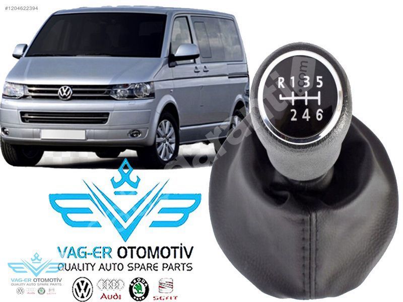 TRANSPORTER T7 (6 İLERİ)MANUEL VİTES KOLU TOPUZU+KÖRÜĞ 7E0711113