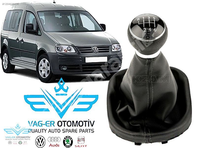 VW CADDY 2004-2010 ARASI VİTES TOPUZU KOLU KÖRÜĞÜ 1T0711113R 6 İ