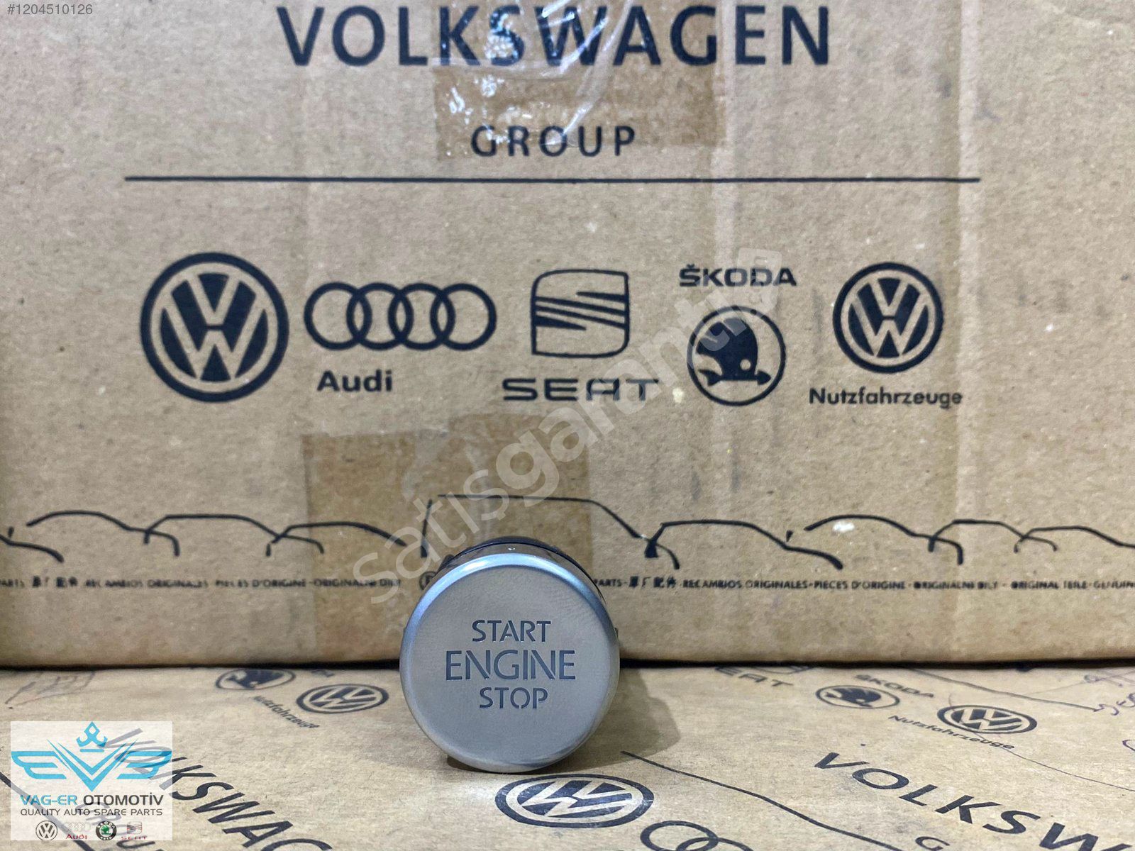VW TİGUAN 2008-2011 STAR STOP DÜĞMESİ TUŞU BUTONU 5N0959839